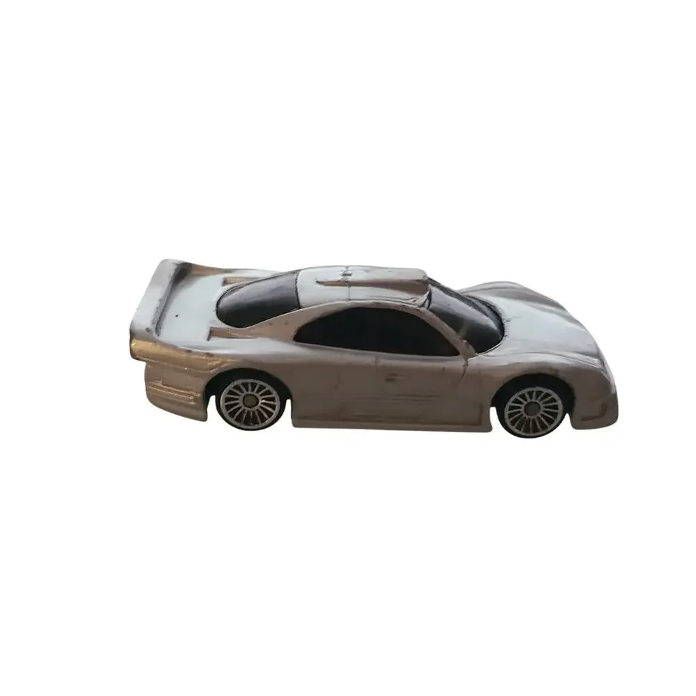 Maisto Mercedes Benz CLK-GTR AMG Street Version Silver Diecast 1/64